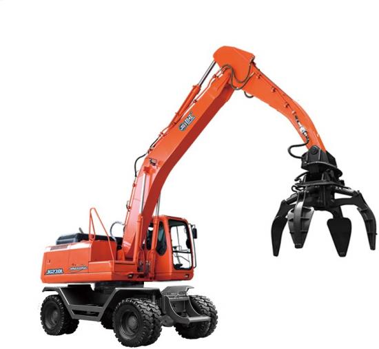 Metal Scraps Excavator